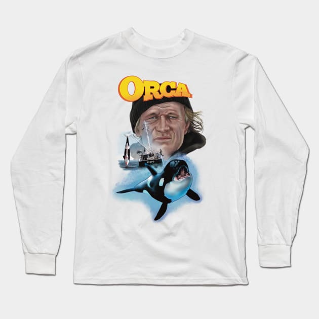 orca the movie Long Sleeve T-Shirt by Paskalamak